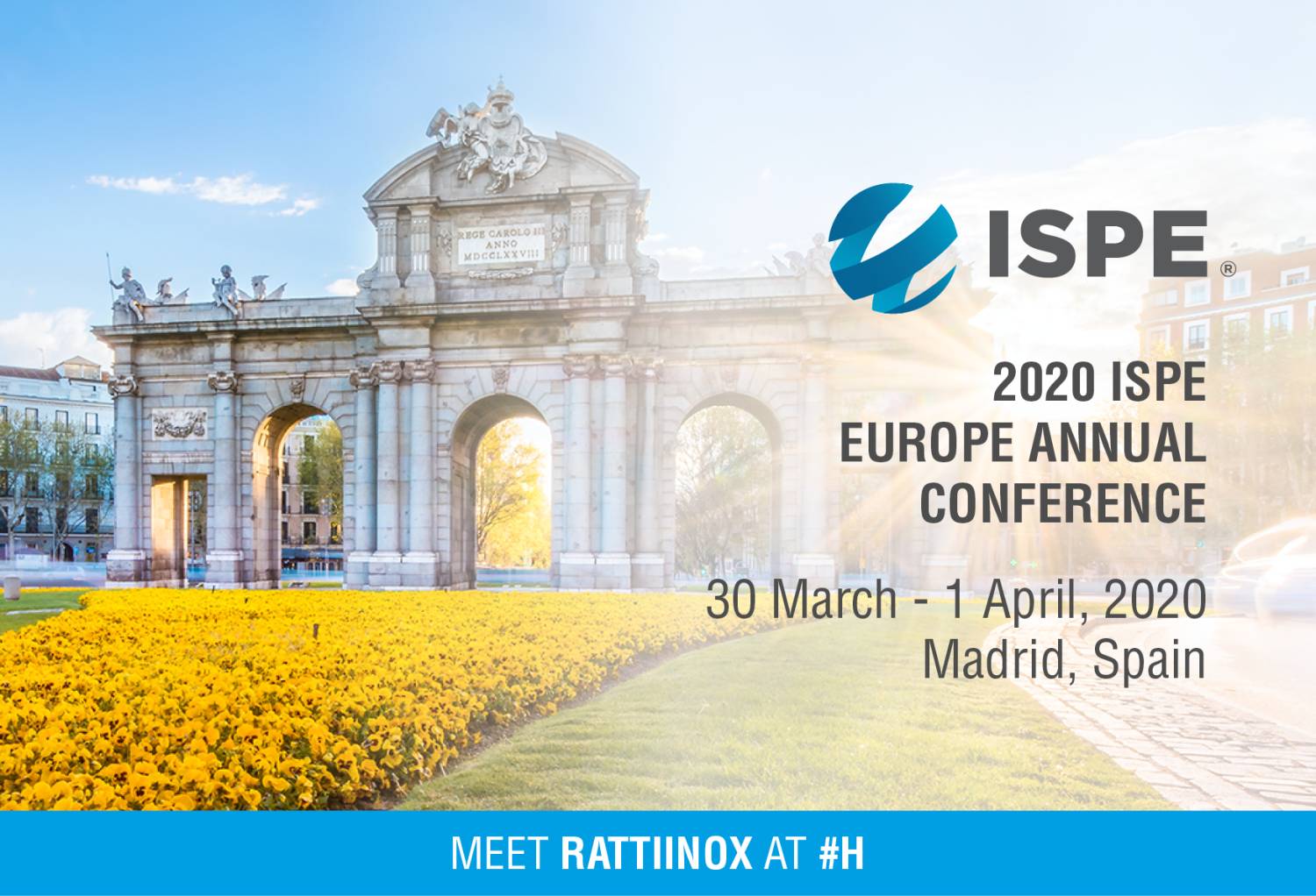 2020 ISPE EUROPE ANNUAL CONFERENCE Rattiinox Aseptic Equipment