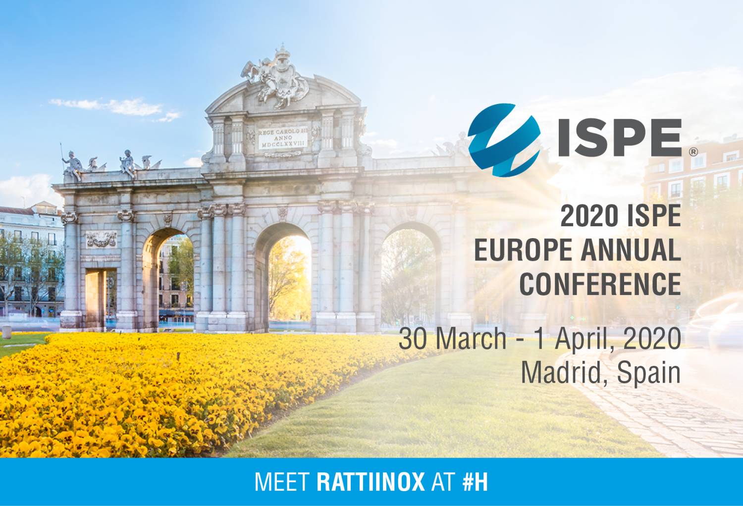 Ipse Conference 2020 ISPE EUROPE ANNUAL CONFERENCE | Rattiinox Aseptic Equipment ...