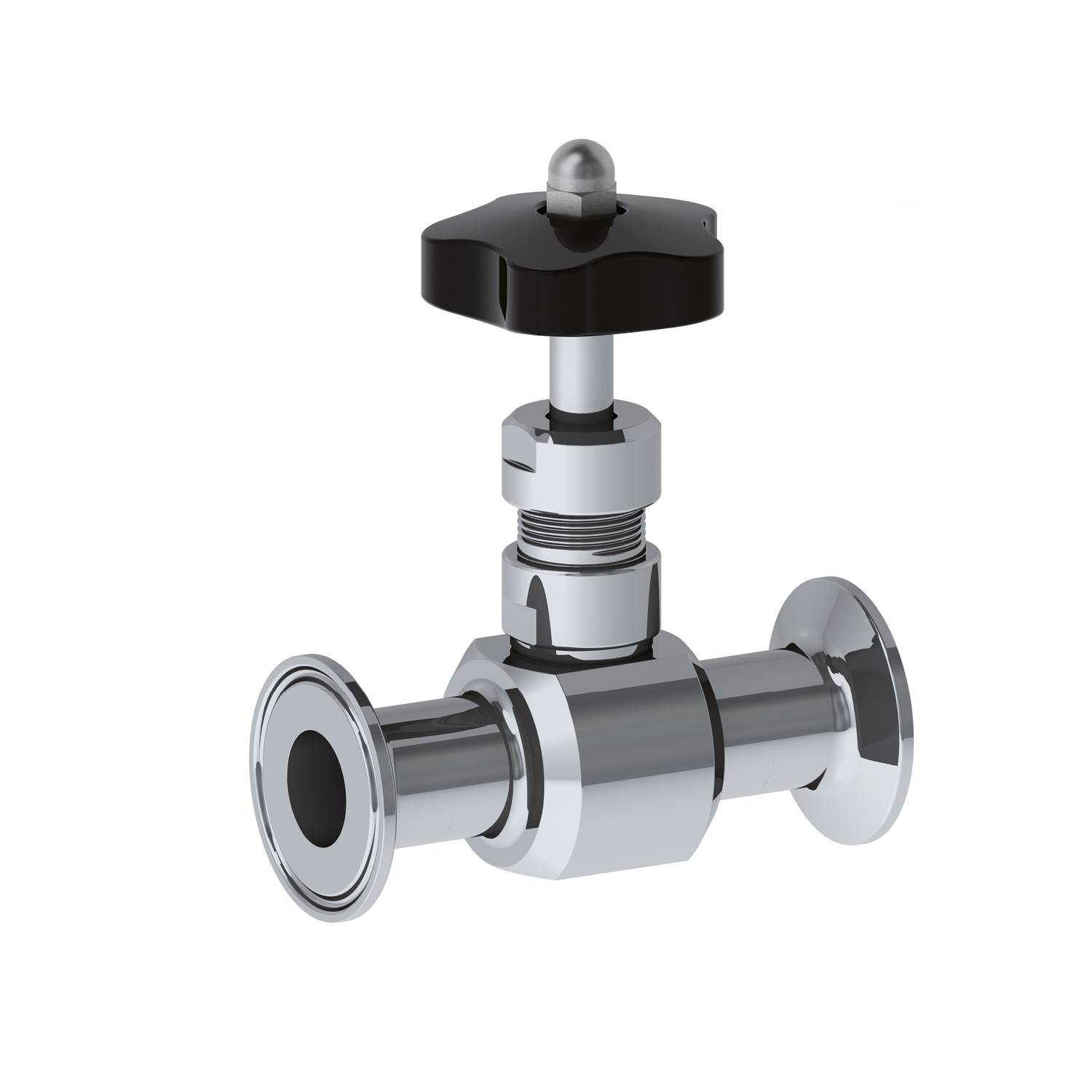 ART. 049/Z Needle Valves TriClamp Rattiinox Aseptic Equipment Design & Supplier